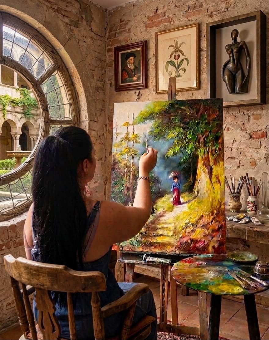 Retrato da artista Marah Silva